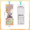 130 Pieces Inspirational Bookmarks for Kids, DIY Coloring Bookmarks Double-Sided Motivational Page Markers Clips for Kids Students Teachers Reading B