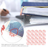 Pssopp 20pcs Paper Clips Red Strawberries Shape Paper Clips Cute Bookmark Clips for Office School Stationery Document