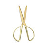 AxeWoodz 6.5" Gold Scissors Dressmaker Sewing Scissors Metal Tailor Fabric Shears Sharp All Purpose Scissor (6.5 Gold)