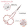 All Purpose Scissors With Sheath - Sharp for Sewing, Embroidery, Cuticle, Eyebrows, Manicure, Pedicure, Beauty Grooming - Office, Home, School, Craft