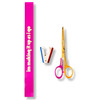 ban.do Desk Set for Office with Scissors, Ruler and Staple Remover, Colorblock