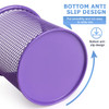 Tamaki Pen Holder Cup for Desk, Desk Organizer Wire Mesh Pencil Cup Holder for Desk Office Pen Organizer (Purple)