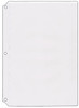 StoreSMART - Plastic Sheet Protectors 25-Pack - 6 1/8" x 9 ¼" - Open Short Side - RPT577-25