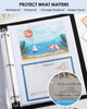 KTRIO Sheet Protectors 8.5 x 11 Inch, Clear Top Loading Page Protectors for 3 Ring Binder, Polypropylene Plastic Sleeves, Letter Size Document Protec