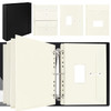 Uquelic Large Folio Document Organizer, Important Document Organizer with 8 Expandable A4 Size & 4 A5 Size Plastic Document Envelopes for Important P