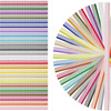 48 Pcs Book Binding Endbands, 12 Inch Cotton Book Headband Binding Kit for Beginners, 24 Colors