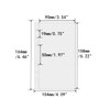 XiowDow 12pcs A6 Binder Pockets Frosted PVC Reusable Budget Money Envelope Top Loading Card Pouch 6 Holes Cash Stuffing Cash Envelopes for Budgeting