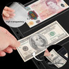 20 Sheets Currency Pages for Paper Money Collection - 3 Pockets Currency Sleeves/Currency Holder Collecting Album Pages for Paper Money Bill Banknote