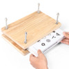 Book Press, Wooden Book Press Bookbinding, Portable Binding Press for Bookbinding, Binding Supplies for DIY Bookbinding Easy Assemble