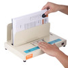 VEVOR Thermal Binding Machine, 500 Sheets Capacity Book Binding Machine, Thermal Book Binder 50mm Binding Thickness A3(Short Edge)/A4/A5 Document, wi
