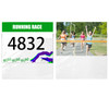 Yarlung 50 Pack Race Bib Display Vinyl Protector Sheets, Clear Running Race Bib Holder Sleeves for Runners Players Athletes, Medals Hanger Display