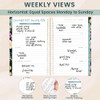 bloom daily planners 2026 Pocket Planner - 4 x 6 - (January 2026 - December 2026) - MINI Weekly/Monthly Agenda Organizer & Calendar Book - Blooming