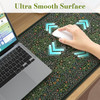 iCasso Big Mouse Pad, Desk Pad Mat, Full Desk Large Mousepad, Anti-Slip Smooth Surface XXL Computer Pad with Stitched Edges for Home Office Organizer