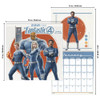 Marvel Fantastic Four Calendar 2026 - Deluxe 2026 Fantastic Four Movie Wall Calendar Bundle with Over 100 Reminder Stickers (MCU Gifts, Office Suppli