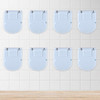 BOXOB 12pcs Cubicle Clips, Cubicle Hooks for Fabric Walls Accessories Panel Picture Hangers Pins for Hanging Photos Frame Office Notes Memos Messages