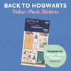 Happy Planner Harry Potter Sticker Set for Planners, Calendars, and Journals, Easy-Peel Stickers, Scrapbook Accessories, Hogwarts Magic, 30 Sheets, 6