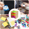 Sticky Note Holder Sticky Note Organizer 3x3 Wood Sticky Notes Holder Desktop Non Sticky Notes Sticky Notepad Organizer for Office Home School Desk