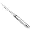 AUEAR, Silver Metal Letter Opener Hand Envelope Slitter for Office Home Supplies
