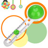Circle Cutter Paper Trimmer Scrapbooking Circular Cutter Craft Cutting Tool, Rotary Cutter for Cardstocks (included 3 blades) (Green)