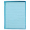 JAM PAPER Plastic Padfolio - 9 1/2 x 12 1/4 - Blue - Pad Holder Sold Individually