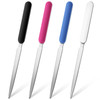 Kosiz Letter Opener Sword Stainless Steel Envelope Openers Slitters Mail Knife Lightweight Letter Knives for Office Home Supplies, 4 Pieces(White, Bl