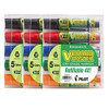 Pilot V Board Master Permanent Marker, Medium Chisel Point, Assorted, 15-Pack Pouch (43917) (3)