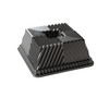 Nordic Ware Bundt Squared Pan, 10 Cup, Graphite