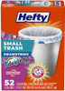 Hefty Small Trash Bags, Fabuloso Scent, 4 Gallon, 52 Count