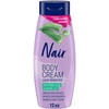Nair Body Cream Hair Remover, Soothing Aloe and Water Lily, Dermatologist Tested Body Hair Removal Cream, with Evolved Ingredients, 12 Oz - Amazon Ex
