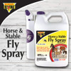 REVENGE Horse & Stable Fly Spray, 128 oz Ready-to-Use with Power Sprayer, Long Lasting Flea and Tick Control