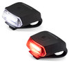 Schwinn Quick Wrap Bike Light Set, LED, 40 and 10 Lumen, Easy to Attach Headlight and Taillight, COB Lighting for Brighter Appearance, Tool-Free Inst