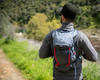 High Sierra Hydrahike 2.0 Hydration Backpack with 2L Reservoir, for Hiking, Biking, Camping, Traveling, Black, 8L
