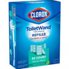 Clorox ToiletWand Toilet Cleaner Refills, Toilet brush, Rainforest Rush, 20 Count