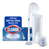 Clorox ToiletWand Toilet Cleaning Kit, ToiletWand, Caddy and 6 Refills, Pack of 6 (Pack May Vary)