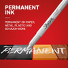 Sharpie Metallic Permanent Markers, Fine Point, Silver, 2 Count