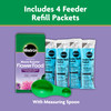 Miracle-Gro Water Soluble Bloom Booster Flower Food Fertilizer - 10-52-10 Formula for Annuals Perennials and Containers - Promotes Vibrant Flowers an
