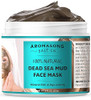 Aromasong 100% Pure Dead Sea Mud Mask - 5 Minute Mask - No Ingredients Added - for Face & Skincare - Blackhead Remover - Anti-aging - Pore Minimizer