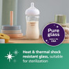 Philips Avent Glass Natural Bottle with Natural Response Nipple, Baby Gift Set, SCD858/01