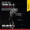 Red Line 50104 75W85 GL-5 Full Synthetic Gear Oil for Hypoid Limited Slip Differentials - 2 Quarts