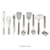 Martha Stewart 9-Piece Stainless Steel Kitchen Gadget & Tool Set  Prep and Serve Utensils, Durable & Rust-Resistant, Dishwasher Safe Cooking Accesso