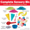 Creativity for Kids Sensory Bin: Ice Cream Shop Playset - Toddler Learning Toys, Pretend Play Ice Cream Set, Kids Gifts for Girls and Boys (Ages 3+)