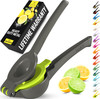 Zulay Kitchen Metal 2-in-1 Lemon Squeezer