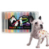OPAWZ 12 Colors Pet Hair Dye Paint Pen, Temporary Dog Hair Dye, Non-Toxic and Washable Dog Safe Color Dye, Marking Paint for Dogs Cats Birds and Hors