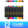 OPAWZ 12 Colors Pet Hair Dye Paint Pen, Temporary Dog Hair Dye, Non-Toxic and Washable Dog Safe Color Dye, Marking Paint for Dogs Cats Birds and Hors