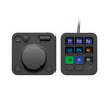Logitech MX Creative Console, 9 Customizable LCD Keys, Stream Deck Accessories,Connectivity Technology USB-C, Control Dial for Graphic Design, Zoom,