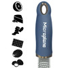 Microplane Premium Zester Grater in Denim Blue | Lemon Zester tool, Hard Cheese & Vegetable Grater | For Citrus, Parmesan Cheese, Garlic, Ginger, Nut