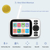 HelloBaby Monitor No WiFi Video Baby Monitor with Camera and Audio - 3.2 Screen, 2-Way Talk, Pan-Tilt Camera with Night Vision,ECO/VOX,1000ft, Tempe
