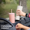 Simple Modern Insulated Tumbler with Lid and Straw | Iced Coffee Cup Reusable Stainless Steel Water Bottle Travel Mug | Gifts for Women Men Her Him |