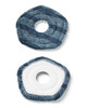 eufy Accessory-2 Washable Vacuum Mop Cloths, Compatible X10 Pro Omni X9 Pro, Washable and Reusable Soft Mopping Pad, Parts, Accessories