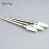 Rolabling Ceramic Nail Drill Bit White Flame Nail Drill Bit for Electric Drill Manicure Machine Nail Salon Tool (Medium Blue)